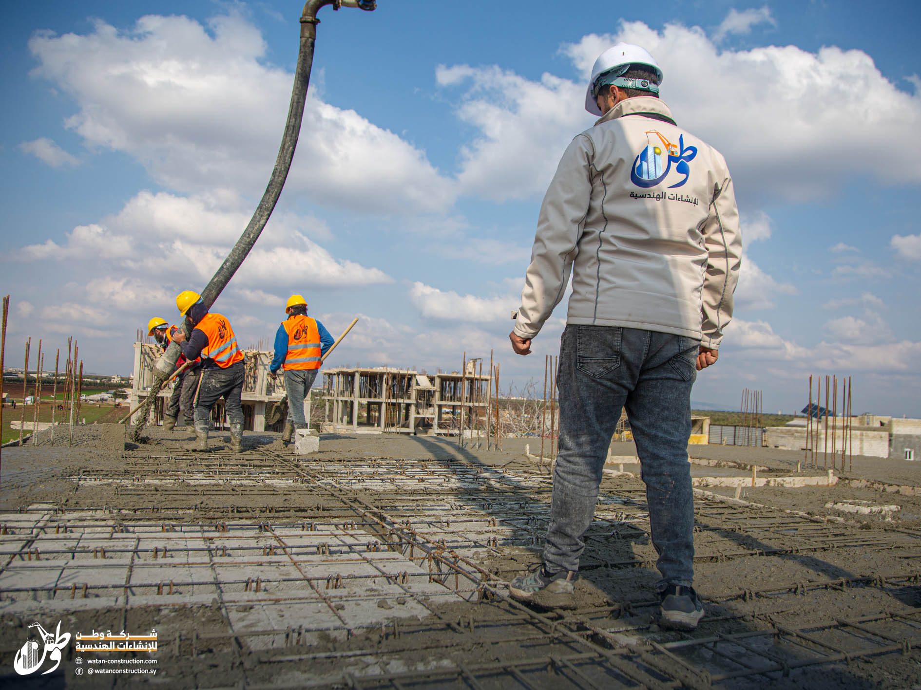 Construction of the second floor-Iqraa (3)