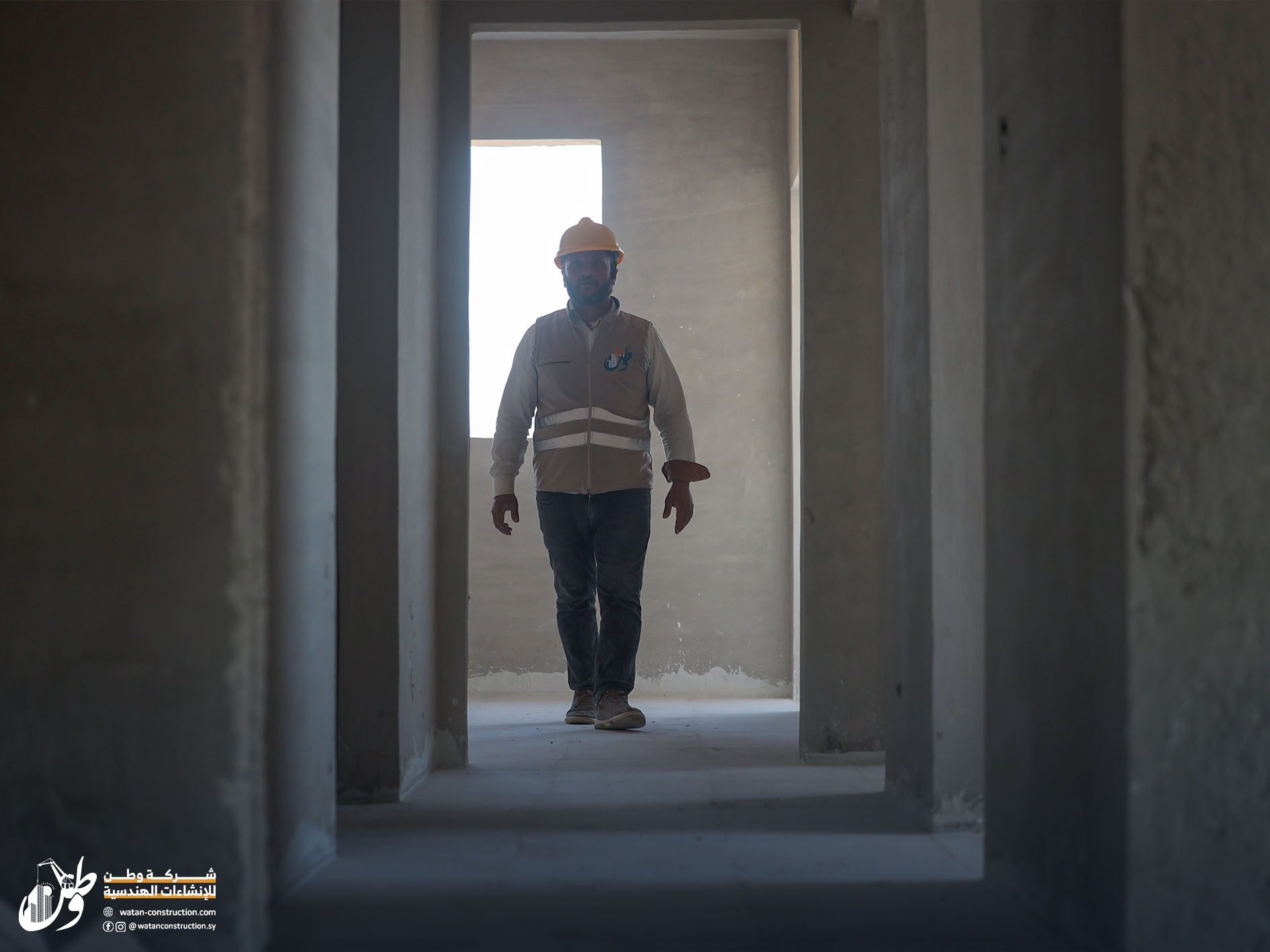 Featured photos before the completion of the project to construct two storey buildings in the city of Jenderes, north of Aleppo (8)