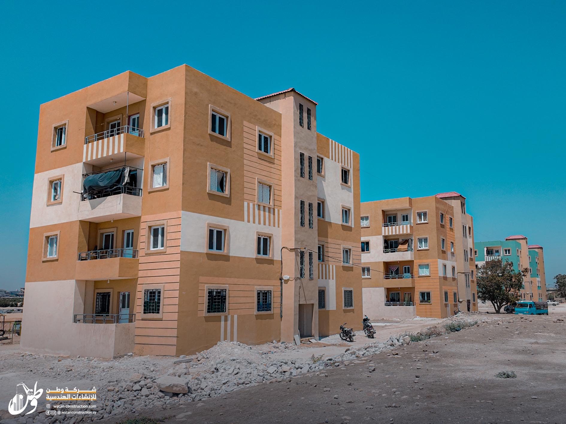 Final photos of the two-storey building project in Azaz city for the benefit of Iqraa Charity Foundation (7)