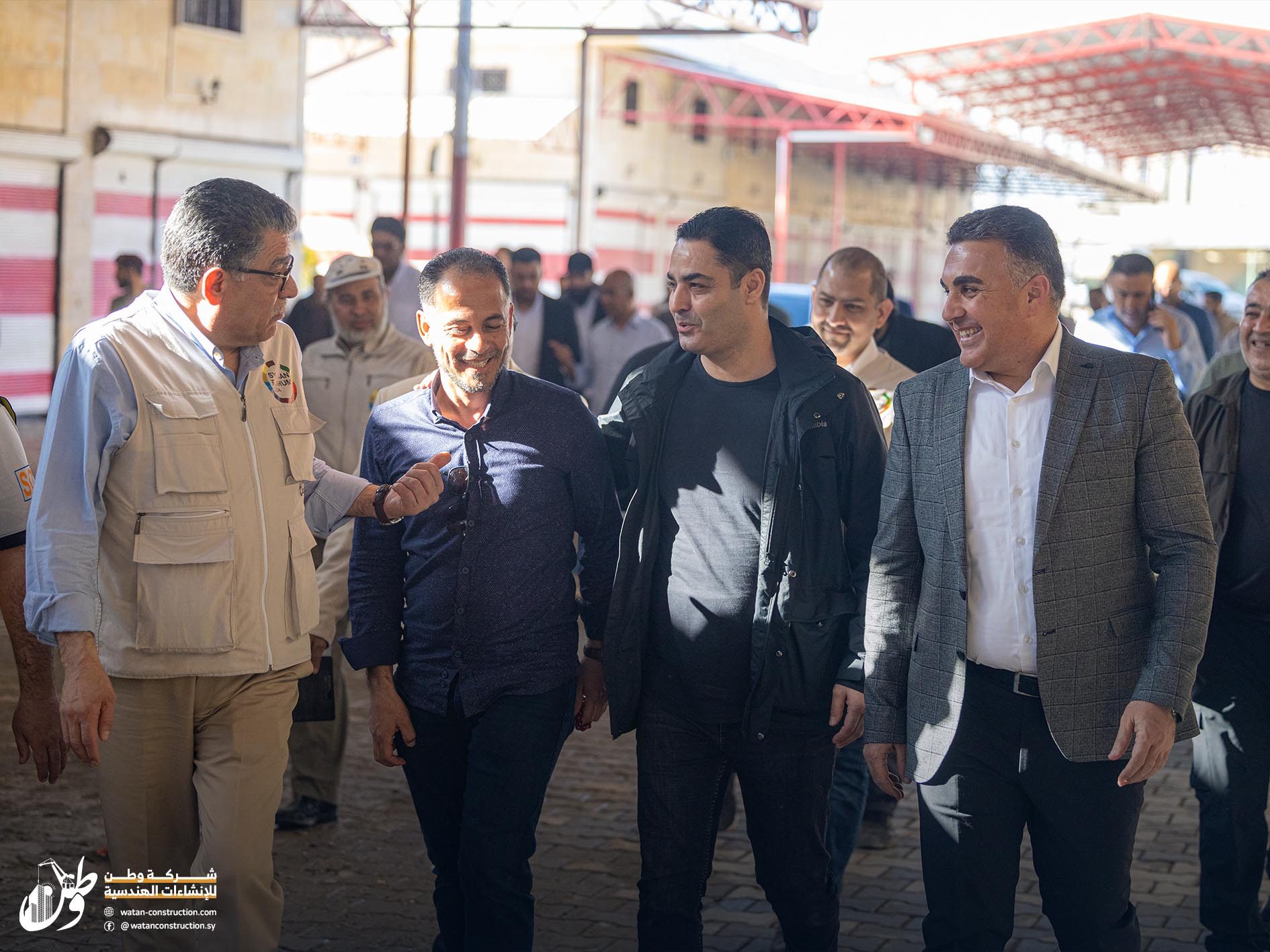 Opening of the oil and grain market in downtown Afrin (7)