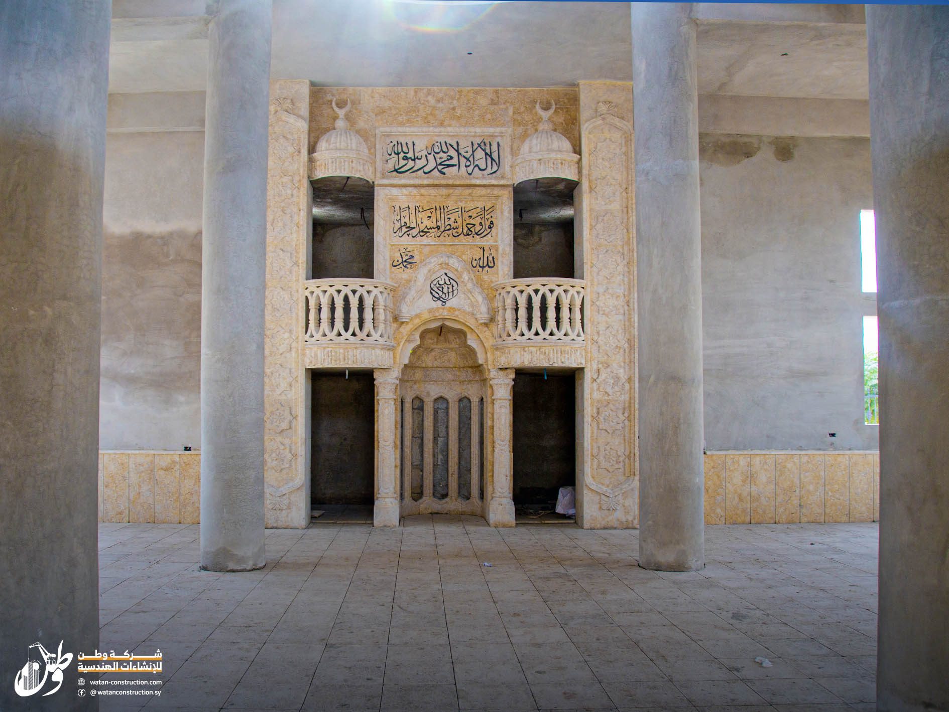 Sculptural installation for the mosque8